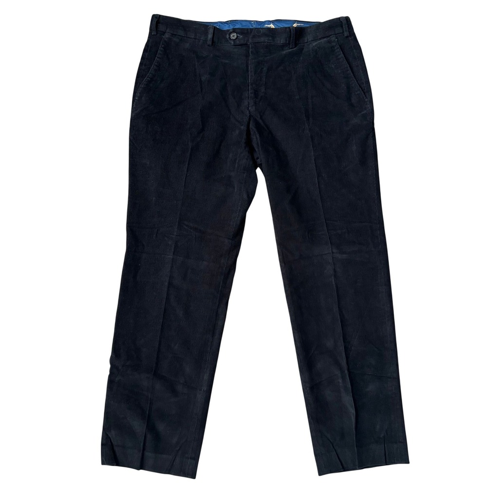 Lauren Ralph Lauren Cotton Corduroy Chino‎ Pants Sz 36X29 Black Casual Dogs